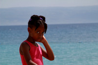 Girl in Red Haiti