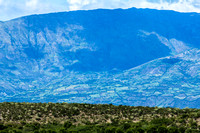 View of mts. above Thomazeau Haiti
