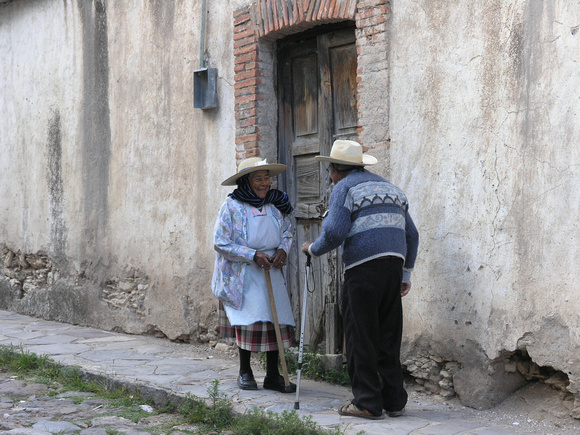 Two old folks meet Mexico