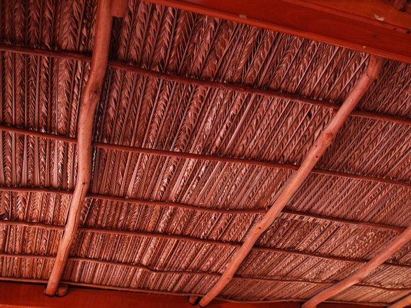 Palm roof Mexico